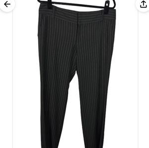 Old Navy black and stripped down pants